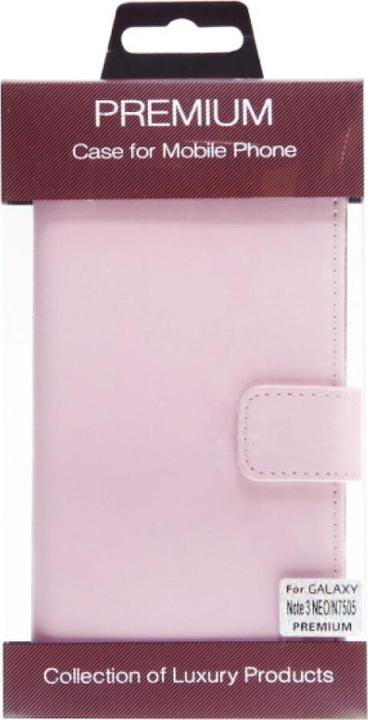 Image du produit OEM Slim Leather Book Case for Galaxy Note 3 Neo rose 4250710552818 (Samsung Galaxy Note 3 Neo)