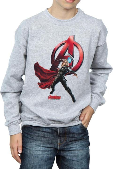Actual product image Boys Thor Pose Sweatshirt (116)