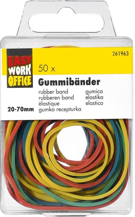 Produktbild Easy Work Gummibänder 20-70 mm 50 Stück (12 Stk.)