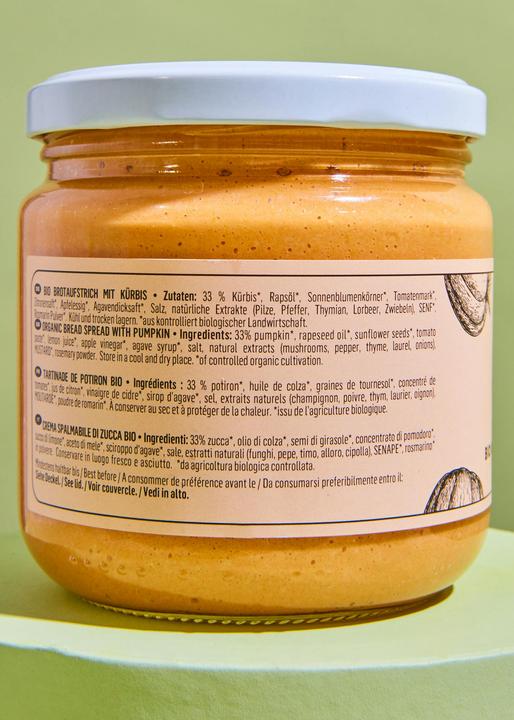 Valori nutrizionali e ingredienti KoRo Bio Brotaufstrich mit Kürbis (4560 g)