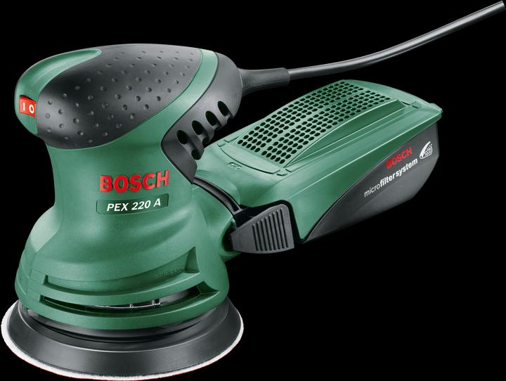 Bosch Home & Garden Pex 220 A (Ponceuse excentrique, 220 W)