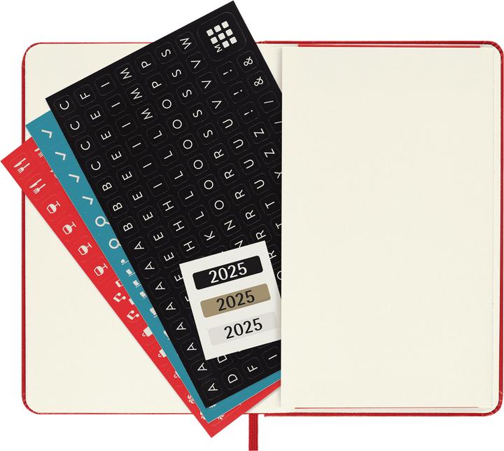 Produktbild Moleskine Notizkalender (A6, Pocket, Englisch)