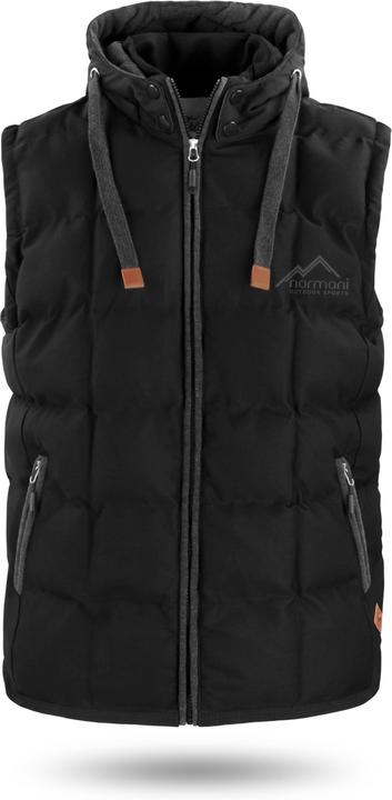 Actual product image Normani Mens Winter Quilted Vest Tropez - 1555 (8XL)