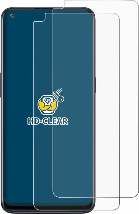 Produktbild BROTECT Schutzfolie Displayschutz Displayschutzfolie Folie Klar Transparent (2 Stück, OnePlus Nord N10 5G)