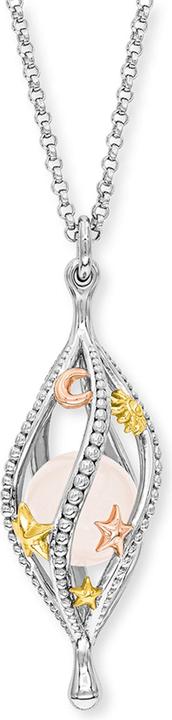 Image du produit Engelsrufer Collier Fleur de vie (Argent 925, Pierre de couleur, 60 cm)