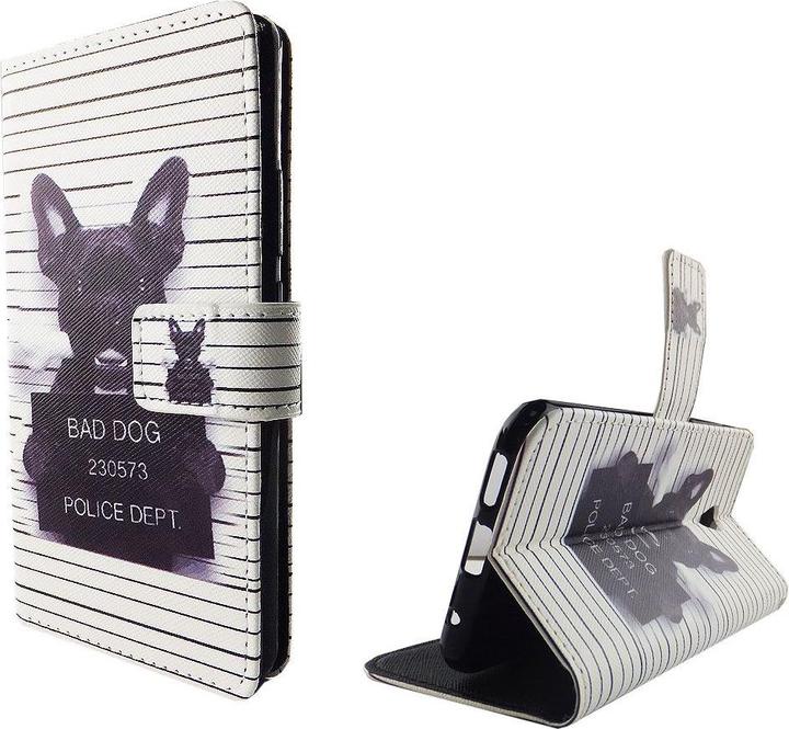 Produktbild König Design Schutz Handy Hülle für Vodafone Smart Prime 7 Case Cover Tasche Wallet Etui Neu (Vodafone Smart Prime 7)