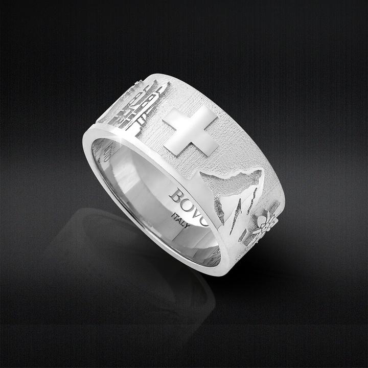Produktbild Casativo Ciao Ring Schweiz (52, 925 Silber)