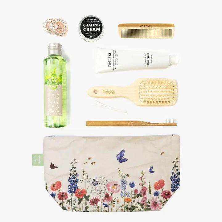 Image du produit Paprcuts Trousse de toilette Prairie fleurie | Little Bee Fresh Koop