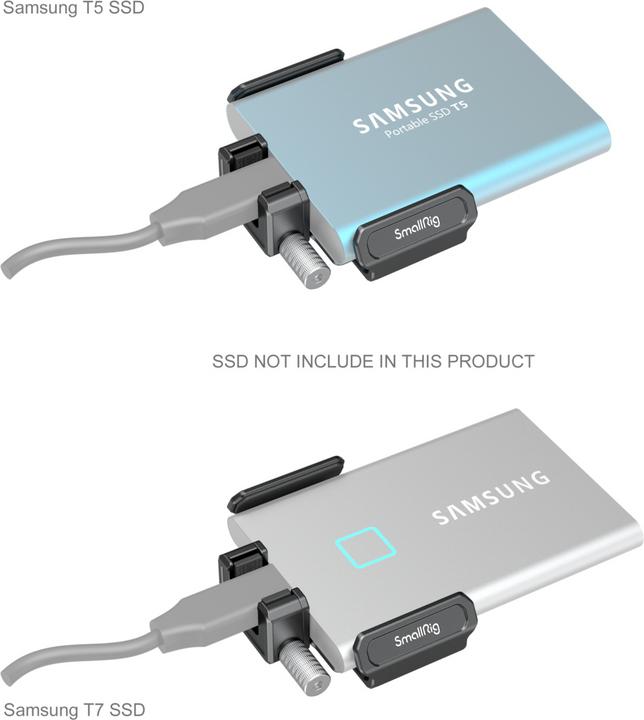 Produktbild SmallRig T5/T7 SSD Halterung für BMPCC 6K pro (Diverses Video Zubehör)