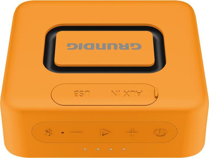 Actual product image Grundig GBT Jam+ Orange BT speaker (30 h, Rechargeable battery operated)