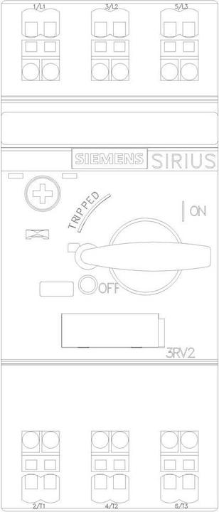 Image du produit Siemens Disjoncteur pour protection moteur 5A