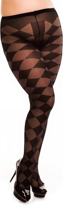 Actual product image Glamory Diamond 20 tights, colour black, size 40-42 (20 DEN, 40 - 42)