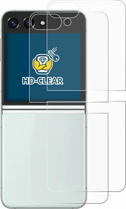 Actual product image BROTECT Screen Protector Clear (2 Piece, Samsung Galaxy Z Flip 5G)