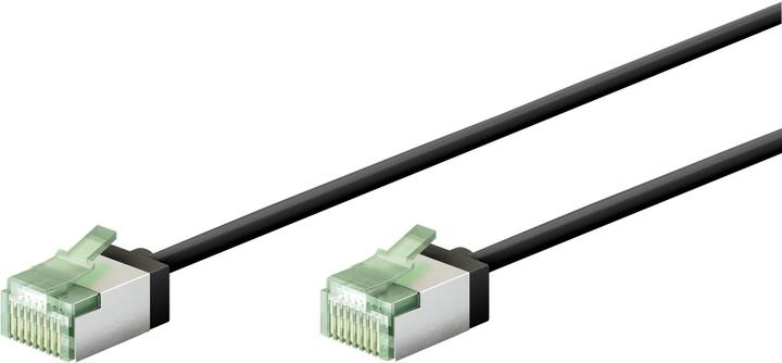 Produktbild Goobay Ultraflexibles CAT 8.1 Patchkabel, slim, U/FTP, schwarz (U/FTP, CAT8.1, 3 m)