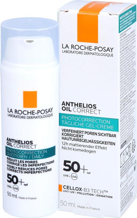 Immagine prodotto La Roche Posay Anthelios Oil Correct Crème spf50+ 50ml (Crema solare viso, SPF 50+, 50 ml, 94 g)