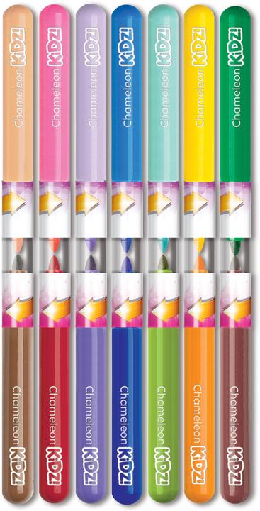 Immagine prodotto Chameleon Portafoglio d'arte dell'aerografo Set 14 penne (Multicolore, 14 x)