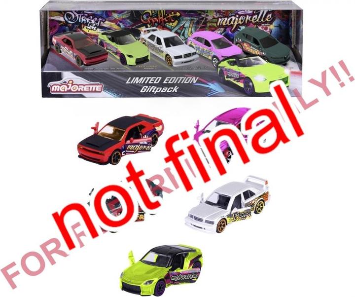 Actual product image Majorette Limited Edition 11, 5 Pieces Giftpack