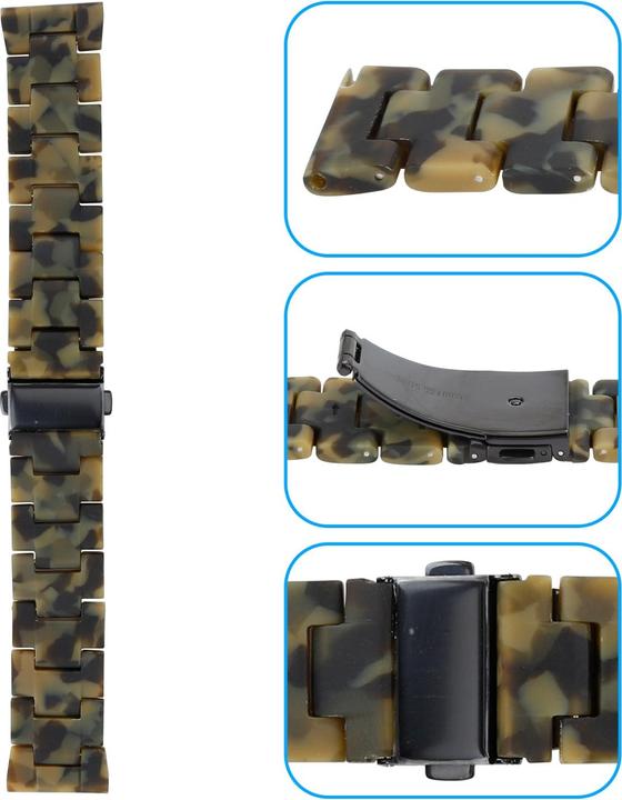 Produktbild Cadorabo Armband für Samsung Galaxy Gear (22 mm, Resin)