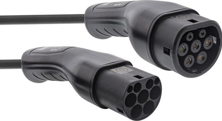Produktbild InLine EV Spiral-Autoladekabel (Typ 2, 22 kW, 32 A, 7.50 m)