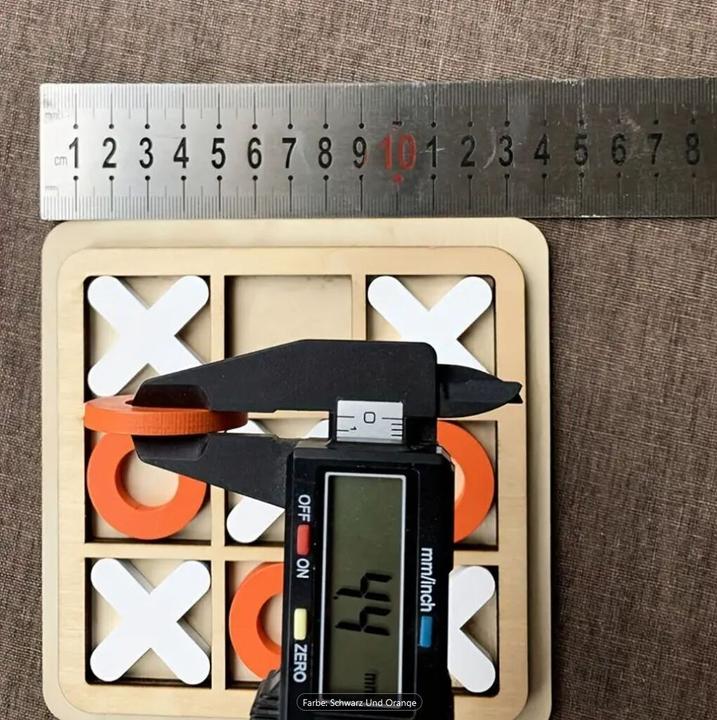Produktbild Champ Tic Tac Toe-Brettspiel aus Holz