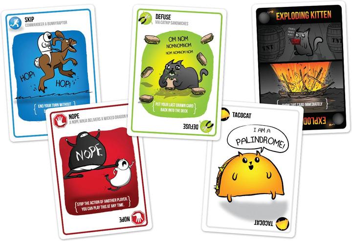 Produktbild Asmodée Exploding Kittens (Deutsch)