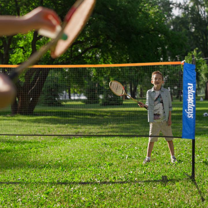 Produktbild Relaxdays Badmintonnetz