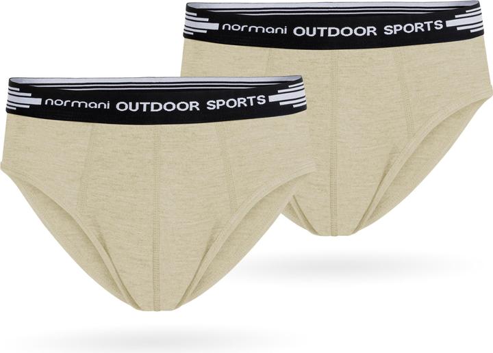 Actual product image Normani Pack of 2 men's merino slippers - 8515 (XXL, pack of 2)