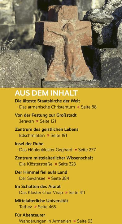 Produktbild Reiseführer Armenien (Deutsch, Jasmine Dum-Tragut, 2023)