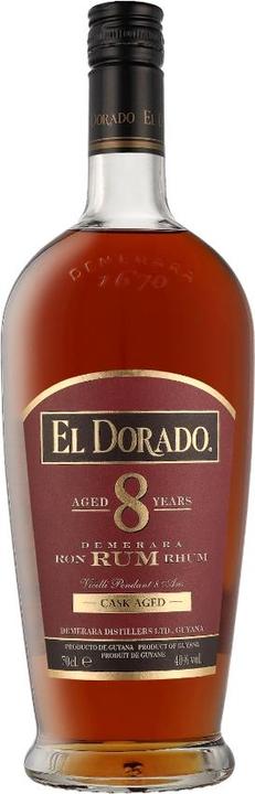 Produktbild El Dorado 8 Years Old (1 x 70 cl)