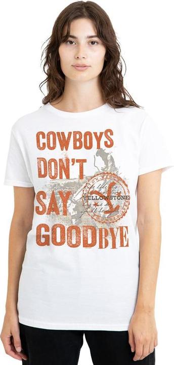 Produktbild Yellowstone Cowboys Don't Say Goodbye TShirt (XL)