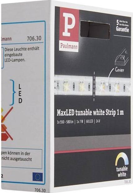 Immagine prodotto Paulmann MaxLED 500 Strisce (Bianco freddo, 100 cm, Interno)