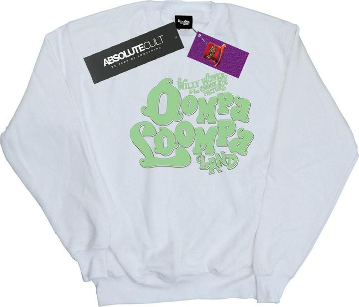 Willy Wonka & the Chocolate Factory Oompa Loompa Land Sweatshirt Jungen