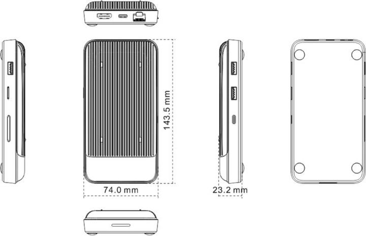 Immagine prodotto Hyper Hyperdrive + HUB USB-C (7.50 W)