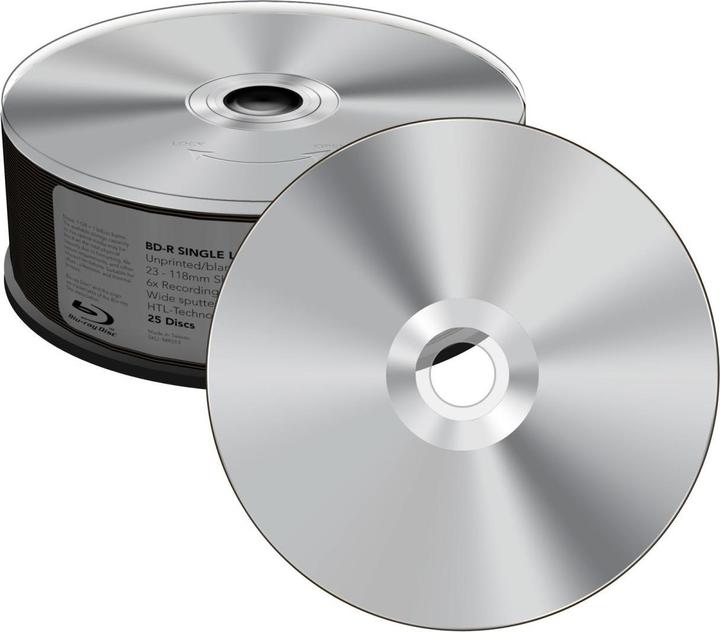Immagine prodotto MediaRange BD-R 6x non stampato Cakebox (25 x)