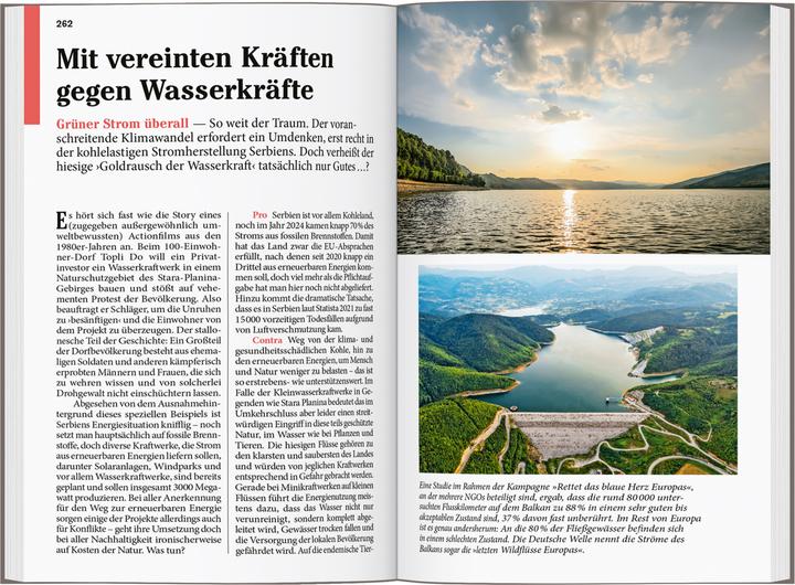 Produktbild Reise-Taschenbuch Reiseführer Serbien