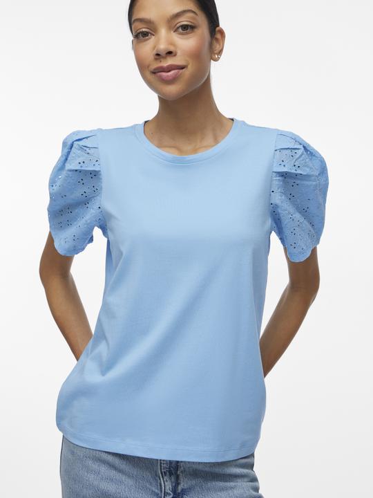 Actual product image Vila Rundhals Oberteil mit kurzen Ärmeln (L)