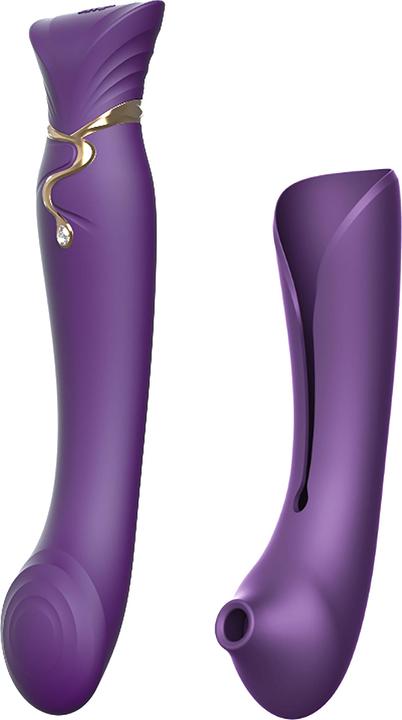 Actual product image Curve Toys Queen G-Spot PulseWave Vibrator