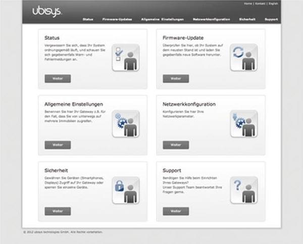 Produktbild Ubisys ZigBee / Ethernet Gateway G1