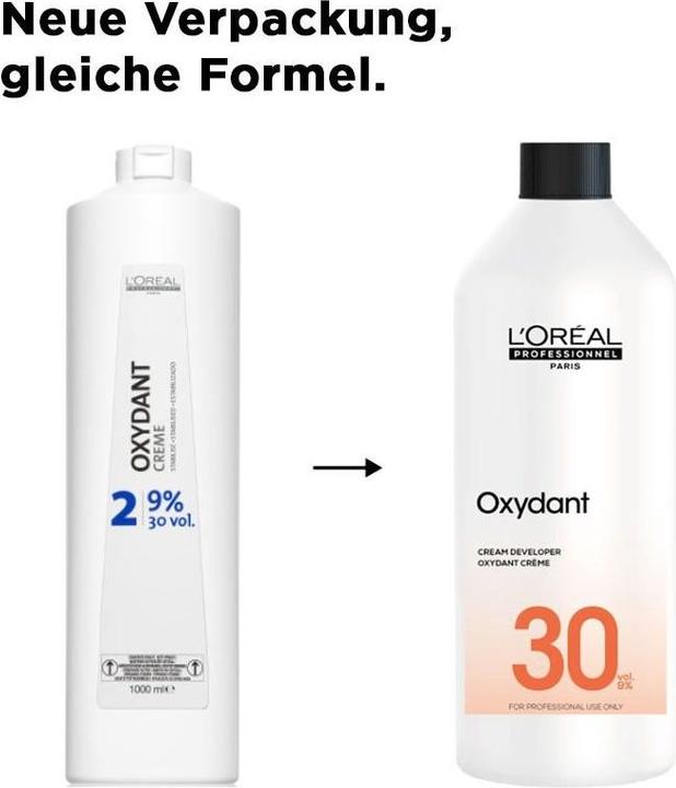 Actual product image L'Oréal Professionnel Oxydant Creme No. 2 (30 vol. 9%)