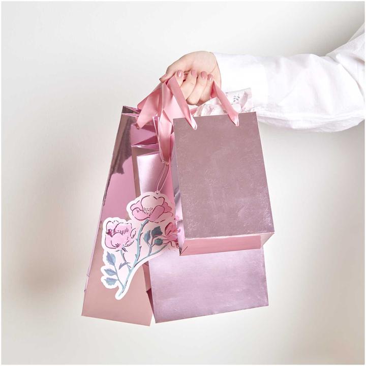 Produktbild Rico Design Rico Geschenktüte Metallic, rosa (Geschenktüte)