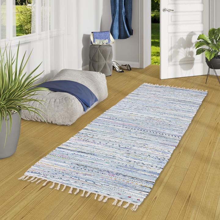 Actual product image Pergamon Baumwolle Natur Teppich Läufer Jolly Cotton (90 x 160 cm)