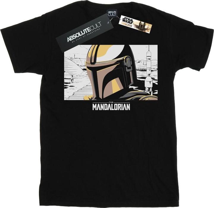 Produktbild Star Wars The Mandalorian Profile Frame TShirt (3XL)