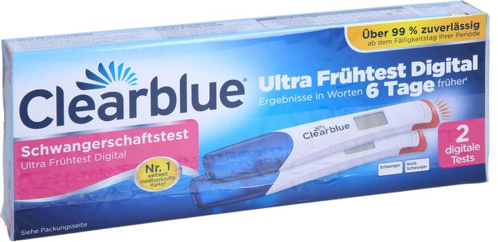 Actual product image Clearblue Swung Ul Early (2 x)
