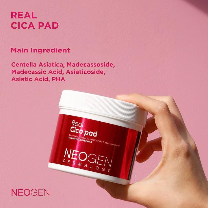 Actual product image Neogen Dermalogy Real Cica Pad (Exfoliation, 900 ml)