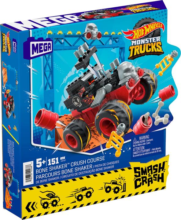 Produktbild Hot Wheels Monster Trucks Bone Shaker Crash Set