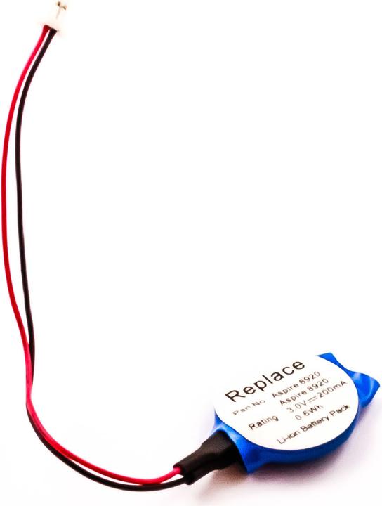Produktbild AGI Backup Lithiumbatterie kompatibel mit Acer Aspire 6920G - 200 mAh (200 mAh)