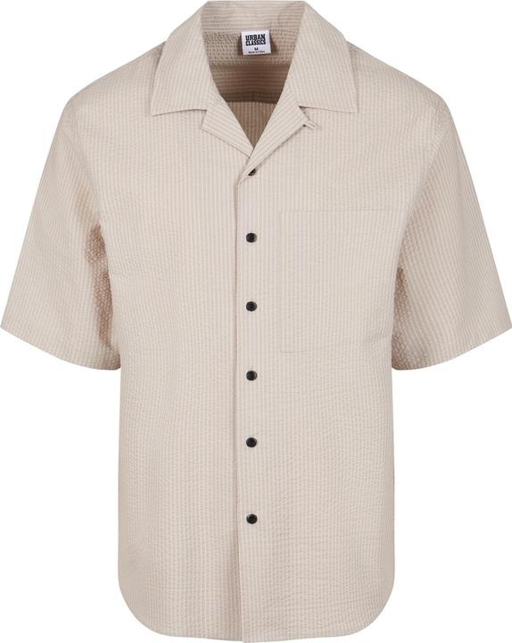 Urban Classics Relaxed Seersucker Short Sleeve Shirt - 140935