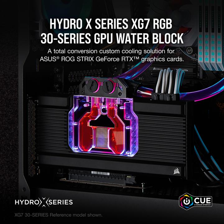 Actual product image Corsair Hydro X Series XG7 RGB