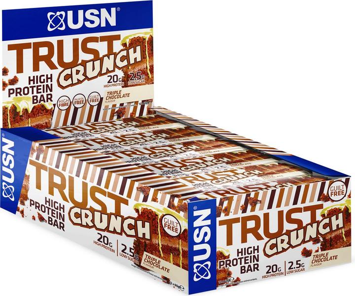 Image du produit USN Trust Crunch Bar (Chocolat, 1 pcs, 720 g)
