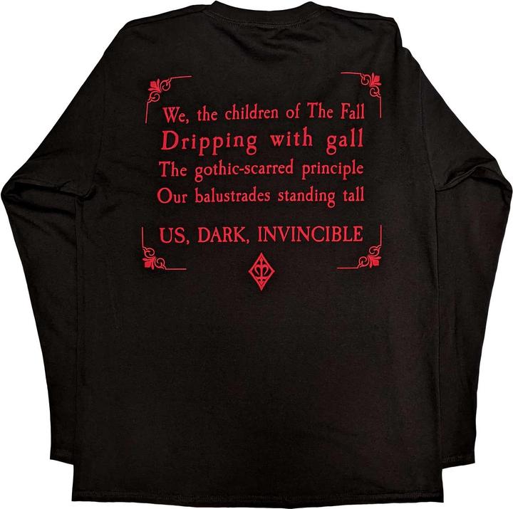 Actual product image Cradle Of Filth Unisex Adult Existence Band Long-Sleeved T-Shirt (S)